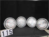 4 GMC hub caps
