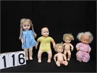 5 Collectible dolls