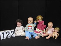 5 miscellaneous dolls