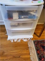 3 DRAWER STORAGE - WITH SEWING NOTIONS