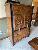 Asian Inspired Dresser w/ Nightstand