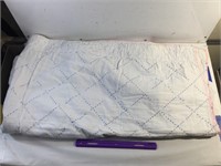 (2) Hand stitched light weight quilts