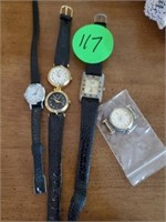WATCH COLLECTION - ONE IS MARKED GUCCI