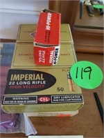 SMALL AMMO COLLECTION - IMPERIAL 22 LR /38 SPECIAL