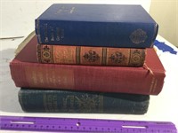 5-Assorted HC vintage books