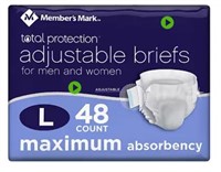 Member's Mark Total Protection Unisex Briefs