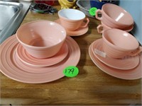 PINK COLLECTION OF DISHES