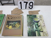 Group of Green Magazines