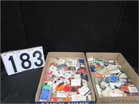 2 boxes of collectible matches & key chains