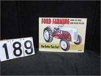 Ford Farming metal sign