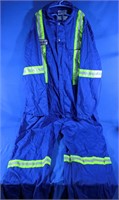Men's Size XXL Overalls with reflective material