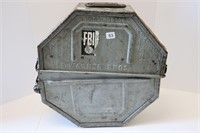 WARNER BROTHER MOVIE REEL METAL CASE