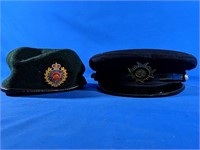 "Engineers" Baret and Fire Department Forge Cap