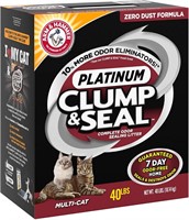 Arm & Hammer Clump & Seal Cat Litter, 40 lb