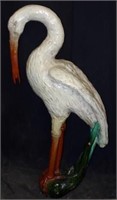 MAJOLICA CRANE