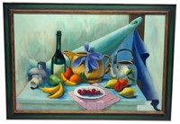 STILL LIFE WITH FRUIT PAINTING