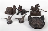 COLLECTIBLE ANIMAL OBJECTS (6)