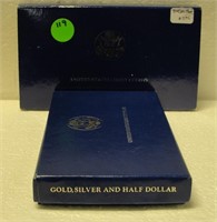 1986 3-PROOF COIN LIBERTY SET W/BOX