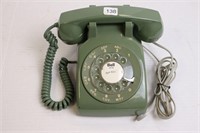 GREEN ROTARY DIAL PHONE