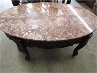 Marble Top Coffee Table - Pick up only