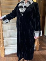 Sheared Mink Coat Full Length Coat