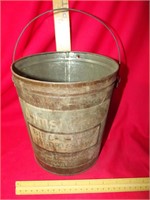 Vintage Armstrong Shortening Metal Bucket