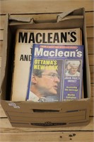 QTY OF MACLEAN'S MAGAZINES