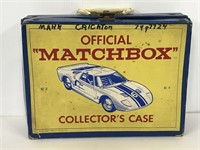 1966 Official Matchbox Collectors Case w/ cars