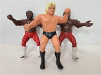 1985 vintage Titan Pro wrestling action figures