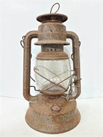 Vintage rusty Dietz barn lantern