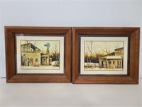 Robert Nidy framed Barn art prints
