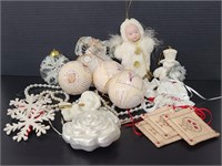 Collection of vintage Christmas ornaments