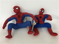 Two Spider-Man children’s plushies