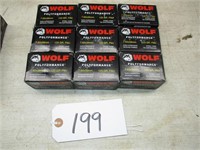 9 BOXES WOLF POLYFORMANCE 7.62X39MM