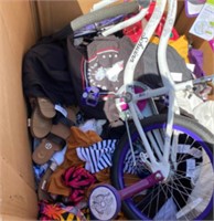 Wholesale Lot - New Mixed Clothing & Kid's Bike