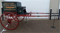RESTORED GROCERY DELIVERY CART