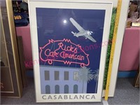 Large Rick’s Cafe Americain Casablanca print