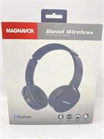 New Magnavox MBH542-BK Wireless Stereo Headphones