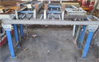 Lot - Small Conveyor System w/ Uprights