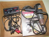 Lot - Heat Gun & Battery Charger