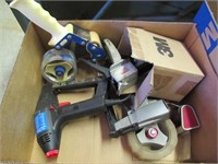 Box Lot - Staplers, Tape Dispensers, Etc.