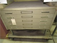 5-Drawer Cabinet w/ Misc. Hardware