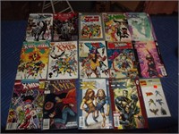 14 Asst. Marvel Comics & 1 Decals