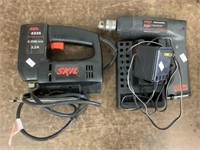 Skil Jig Saw And Battery Operated Drill