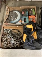 Tool Bag, Chain, Hardware, Saw Blades