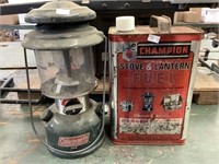 Coleman Lantern And Fuel
