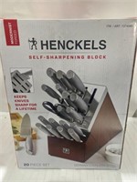 $180  Henckels Modernist 20-pc Self-Sharpening