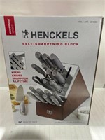 $12  Henckels Modernist 20-pc Self-Sharpening