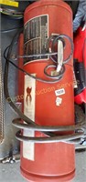 Forced air LP Gas heater