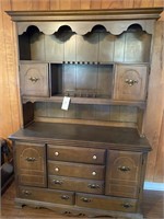 Hutch Top China Cabinet - 50x18x75H